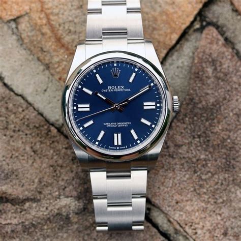 rolex op blue 41